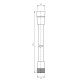 душовий шланг Omnires chrome 175 cm (024-XCR)