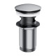 донний клапан Omnires click-clack brushed nickel (A706NI)