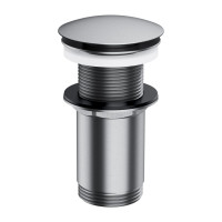 донний клапан Omnires click-clack brushed nickel (A716NI)