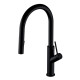 змішувач для кухні Omnires Bend matt black (BE6455BL)