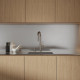 змішувач для кухні Omnires Bend brushed nickel (BE6455NI)