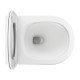 унітаз Omnires Ottawa 49x37 rimless підвісний, сидіння дюропласт, white matt (OTTAWAMWBM)