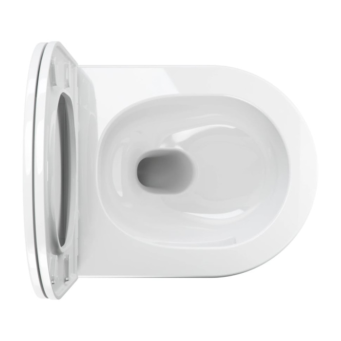 унітаз Omnires Ottawa Silent Power 49x37 підвісний, сидіння дюропласт soft-close, white (OTTAWASPMWBP)