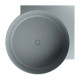 ванна Omnires Ovo M+ 120х120 кругла matt ash grey (OVO120WNAG)