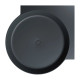 ванна Omnires Ovo M+ 120х120 кругла matt black lava (OVO120WNBLV)