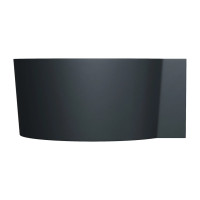 ванна Omnires Ovo M+ 120х120 кругла matt black lava (OVO120WNBLV)