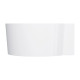 ванна Omnires Ovo M+ 120х120 кругла gloss white (OVO120WNBP)
