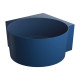 ванна Omnires Ovo M+ 120х120 кругла matt midnight blue (OVO120WNMB)