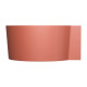 ванна Omnires Ovo M+ 120х120 кругла matt terracotta (OVO120WNTE)