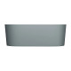ванна Omnires Ovo M+ 160х75 овальна matt ash grey (OVO160WWZPAG)