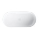 ванна Omnires Ovo M+ 160х75 овальна gloss white (OVO160WWZPBP)