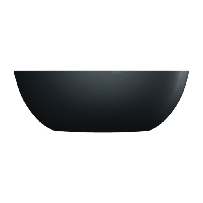 ванна Omnires Shell 148x75 окремостояща black lava (SHELL148WWBLV)