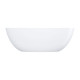 ванна Omnires Shell 148x75 окремо gloss white (SHELL148WWBP)