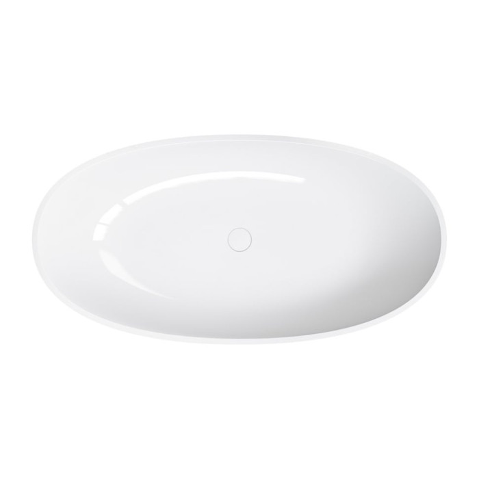 ванна Omnires Shell 148x75 окремо gloss white (SHELL148WWBP)