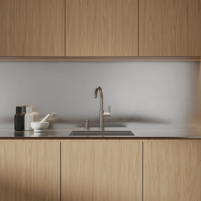 змішувач для кухні Omnires Tula brushed nickel (TL6050NI)