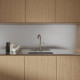 змішувач для кухні Omnires Tula brushed nickel (TL6050NI)