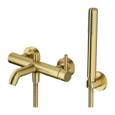 змішувач для ванни та душу Omnires Y brushed brass (Y1231BSB)