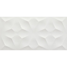 3D WALL DESIGN DIAMOND WHITE MATTE