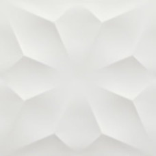 3D WALL DESIGN DIAMOND WHITE MATTE