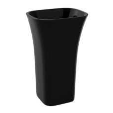 Кабіна walk in AVEO BLACK 140x195 скло прозоре, чорний профіль, тримачі 120 см