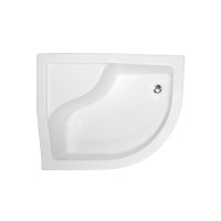 Піддон півкруглий MAXI 100x80х24/38,5 L лівий + ноги