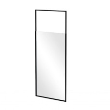 Кабіна walk in ICON Black 100x200-280 скло прозоре, профіль чорний мат
