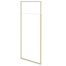 Кабіна walk in ICON Gold 120x200-280 скло прозоре, профіль золотий
