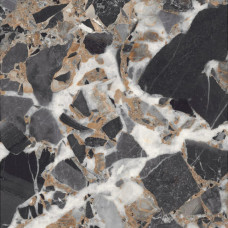 Arabesco brown F P 600x600x8 R Glossy
