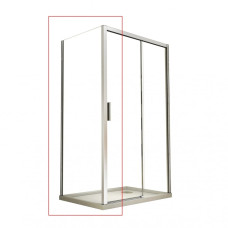 Панель бокова Actis 80x195 хромована блискуча