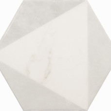 Плитка 17,5*20 Carrara Hexagon Peak 23102