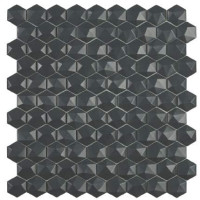 Мозаїка 31,5*31,5 Matt Dark Grey Hex 908 D