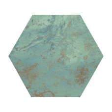 Плитка 25*29 Zinc Green Natural Hexagon