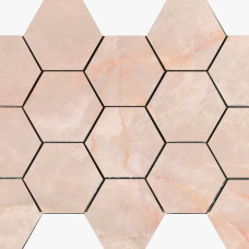 Декор 32,5*22,5 Cr Lux Noor Peach Hexagonos