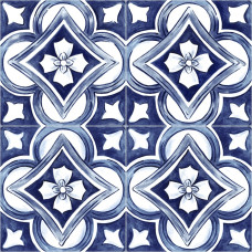 Плитка 20*20 Amuri Decoro Maiolica Tappeto 1 Glossy Rc8G