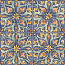 Плитка 20*20 Amuri Decoro Maiolica Tappeto 4 Glossy Rc8K