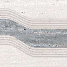 Плитка 44,63*119,3 Travertino Blue Decor 7 Mm