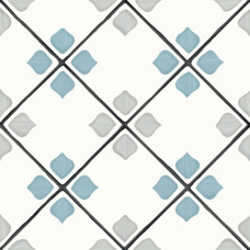 Плитка 12,3*12,3 Tanger Silver Rhomb
