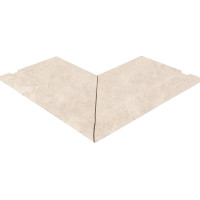 Сходинка 62,5*62,5 Cartabon Exterior Borde Tecnico Corinto Beige Ce-12214
