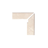 Плінтус Кутовий Правий 29,5*29,5 Zanquín Recto Corte Corinto Beige Dcho. Ce-12628
