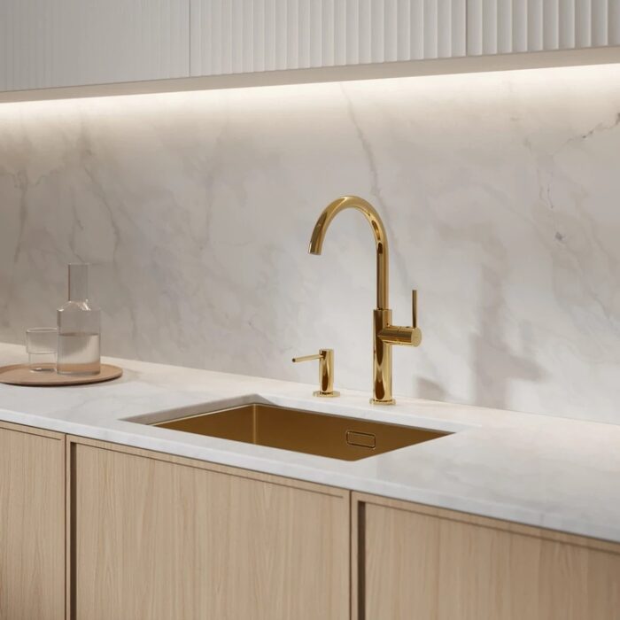 дозатор рідкого мила Omnires Modern Project polished gold (MP60723GL)