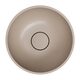умивальник Omnires Shell 35 cm matt dune beige (SHELL350UNDB)