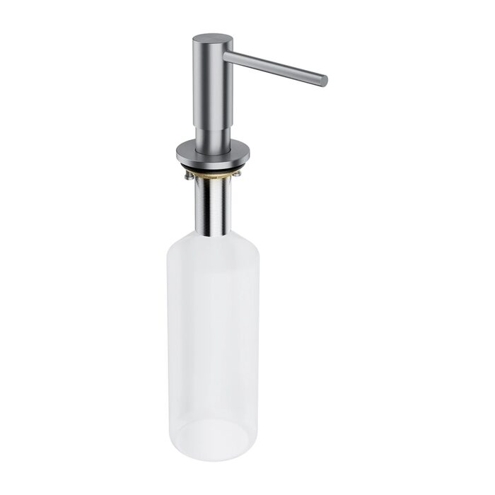 дозатор рідкого мила Omnires Modern Project brushed nickel (MP60723NI)