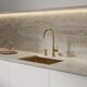 дозатор рідкого мила Omnires Modern Project brushed gold (MP60723GLB)