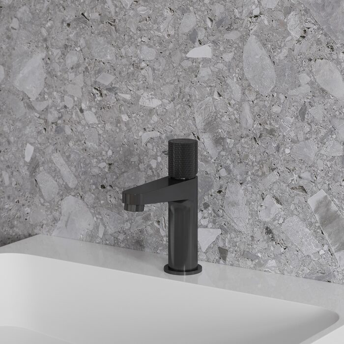 змішувач для умивальника Omnires Contour anthracite (CT8010AT)