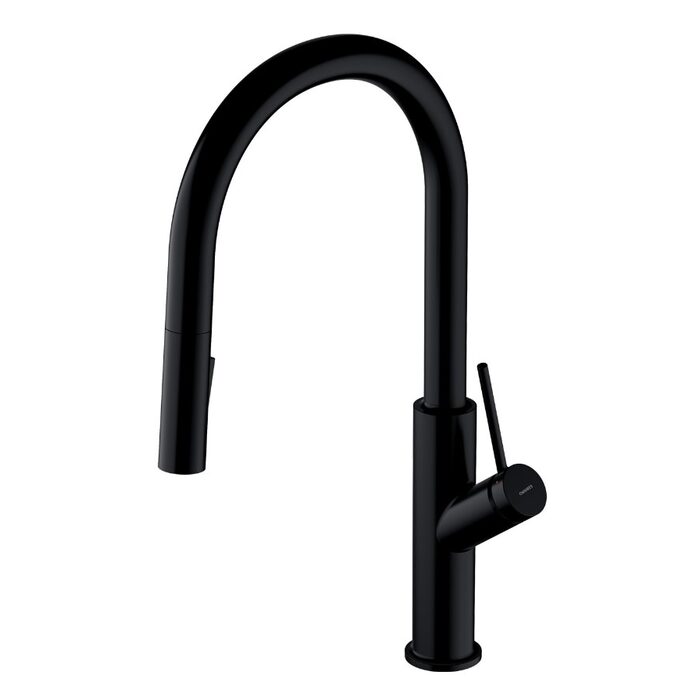 змішувач для кухні Omnires Bend matt black (BE6455BL)
