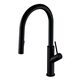 змішувач для кухні Omnires Bend matt black (BE6455BL)