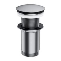 донний клапан Omnires click-clack brushed nickel (A716NI)
