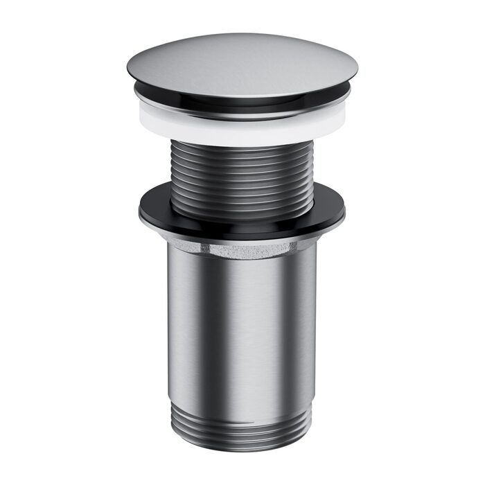 донний клапан Omnires click-clack brushed nickel (A716NI)
