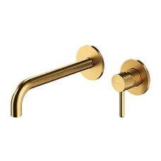 змішувач для умивальника прихованого монтажу Omnires Y brushed gold (Y1215HLGLB)