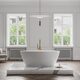 ванна зі штучного каменю Omnires Siena 160x80 прямокутна white (SIENAWWBP)